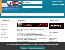 Tablet Screenshot of domicil.pl